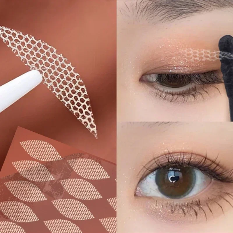 Medical Tape - Lace Mesh Olive-shaped Eyelid Paste-shaped Invisible