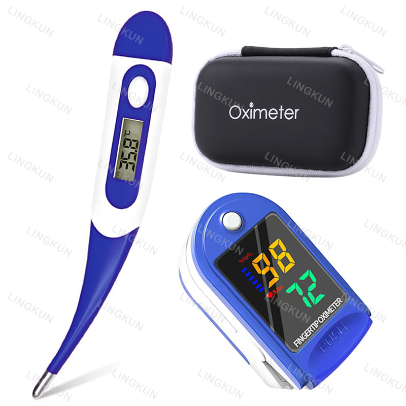 Pulse Oximeter - Digital Thermometer Accurate Oral Armpit Temperature