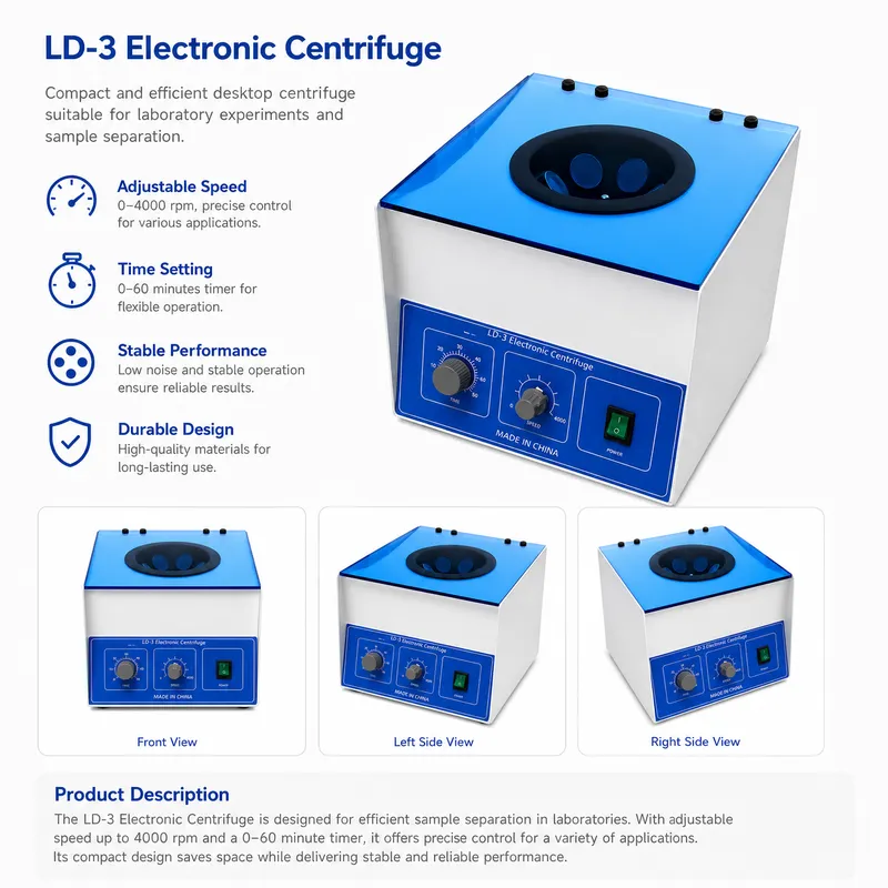 Laboratory Electric Centrifuge - огляд і ціна Xlab Medical