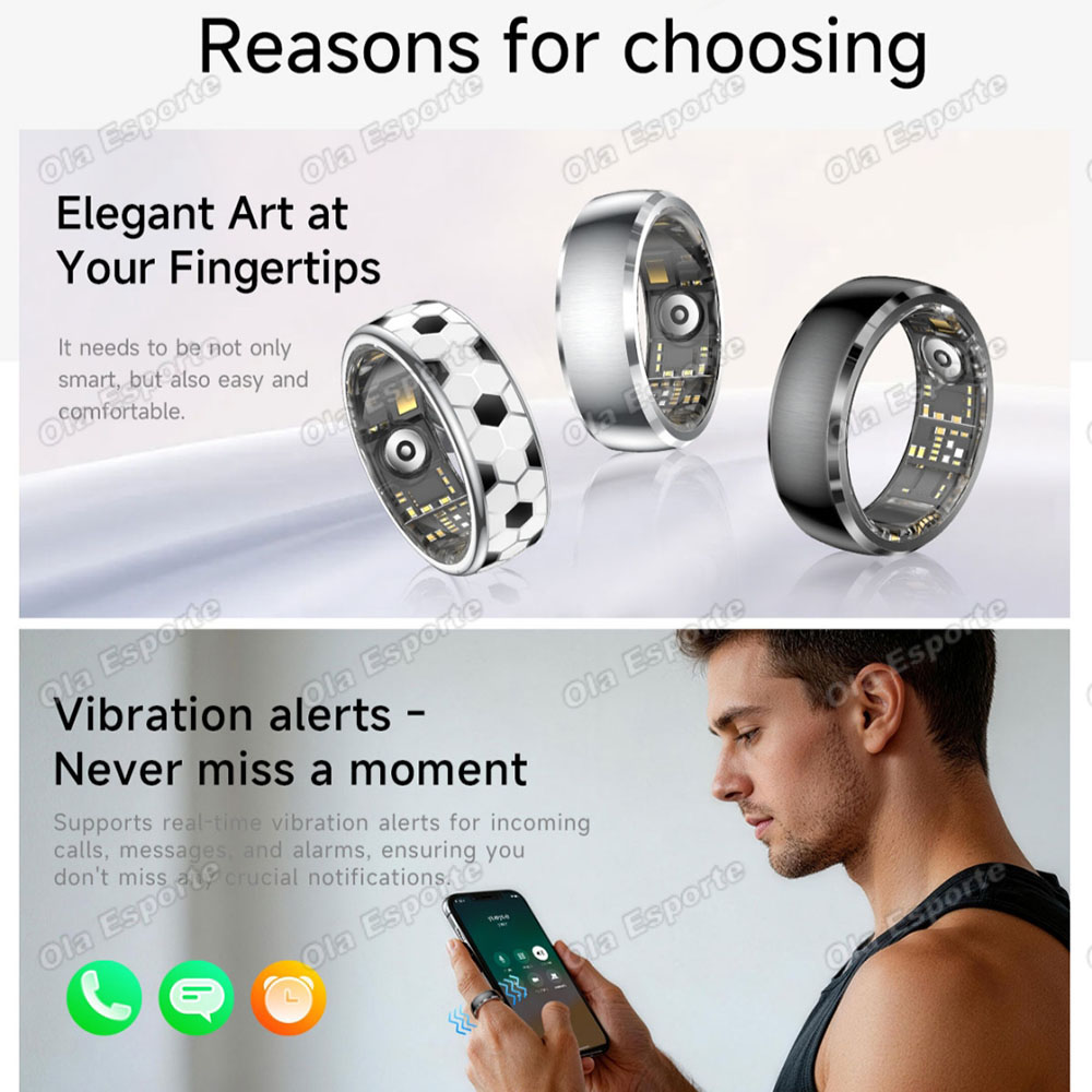 Vibration Alerts Smart Ring Me - огляд і ціна Blood Pressure Monitor