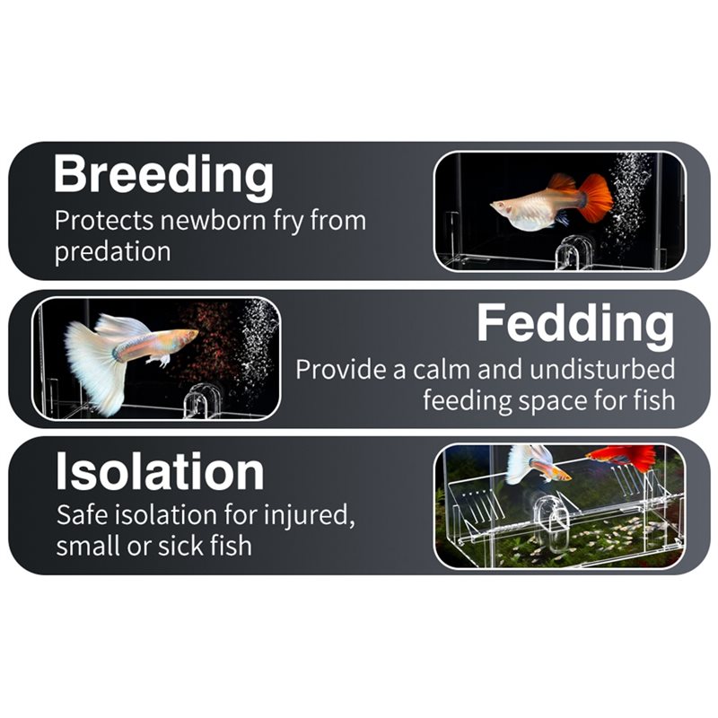 A25F-Baby Fish Breeding Box Cl - огляд і ціна Lab Incubator