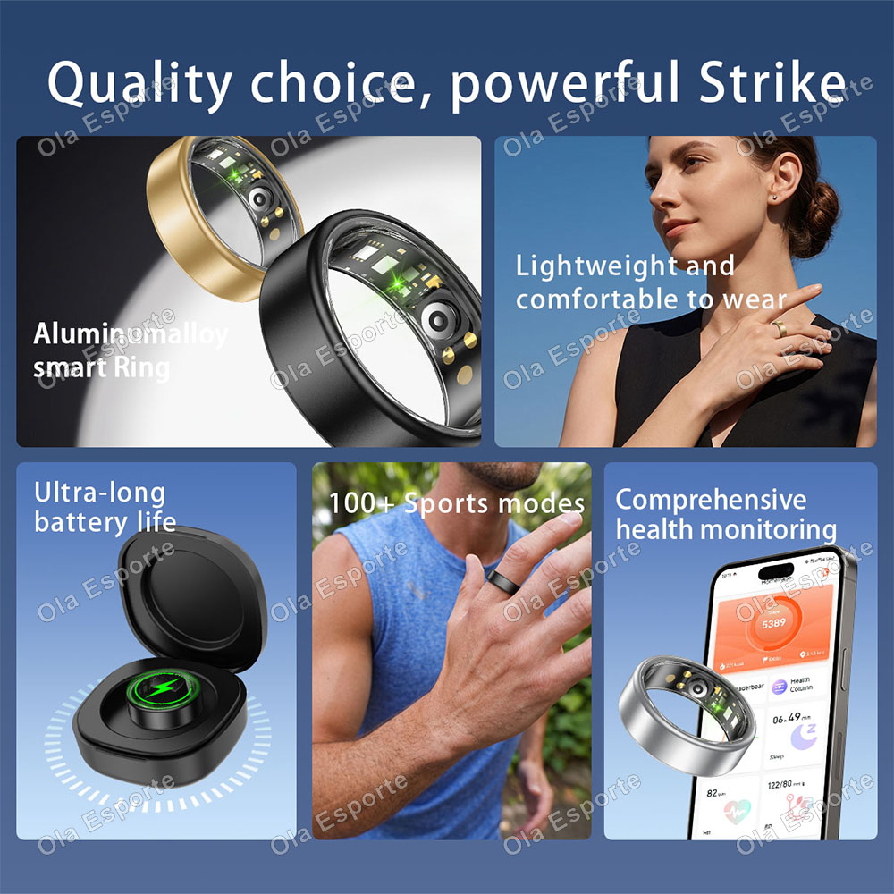 Smart Ring For Men Women Heart - огляд і ціна Blood Pressure Monitor