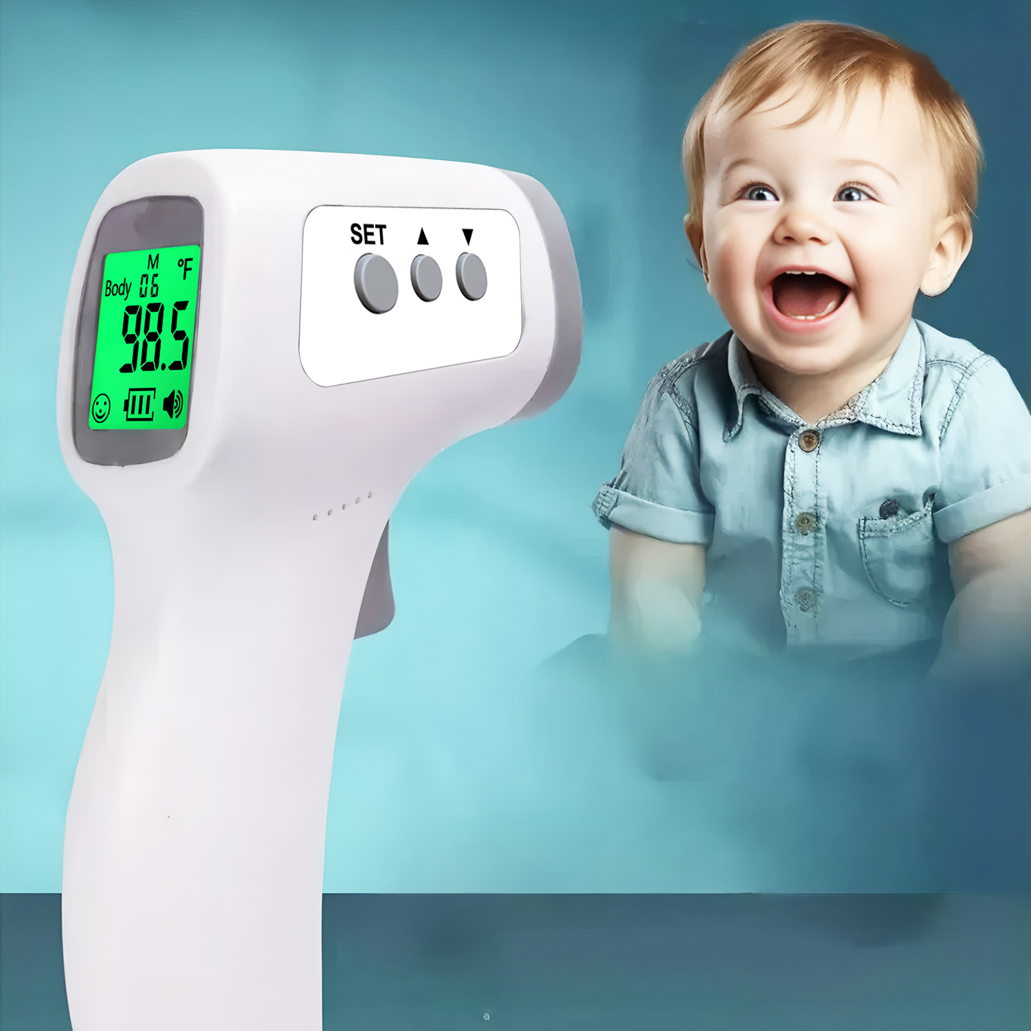 Portable Medical Thermometer & - огляд і ціна Pulse Oximeter
