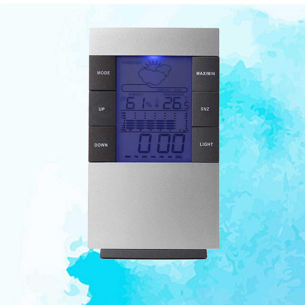 1Pcs LCD Digital Alarm Clock T - огляд і ціна Thermometer Digital