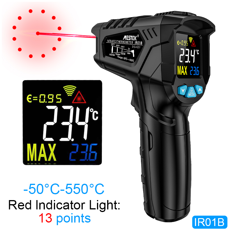 Digital Infrared Thermometer   - огляд і ціна Thermometer Digital