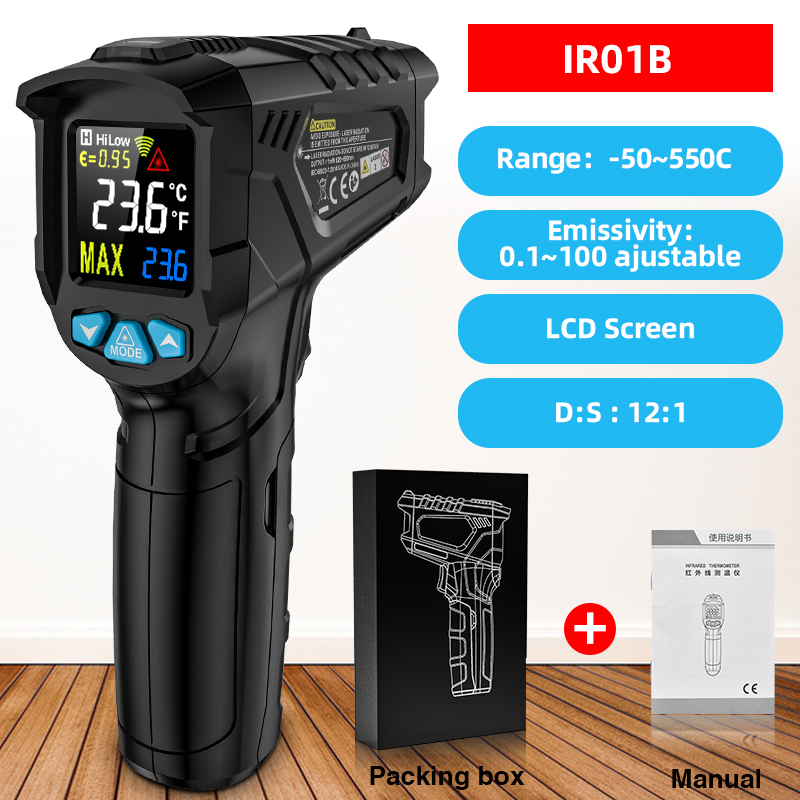 Digital Infrared Thermometer   - огляд і ціна Thermometer Digital