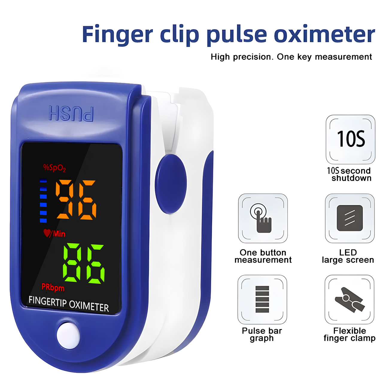 Non-Contact Digital Infrared T - огляд і ціна Pulse Oximeter