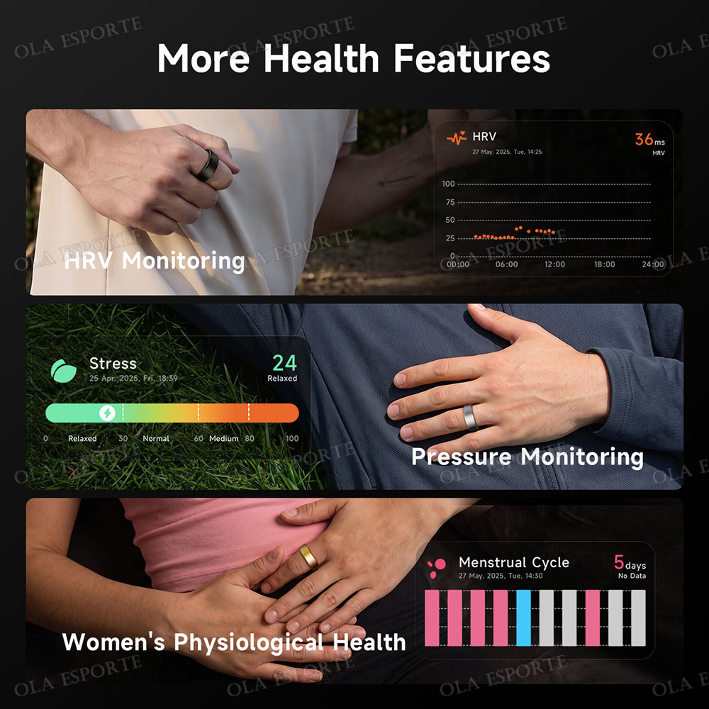 Smart Ring Men Women With char - огляд і ціна Blood Pressure Monitor